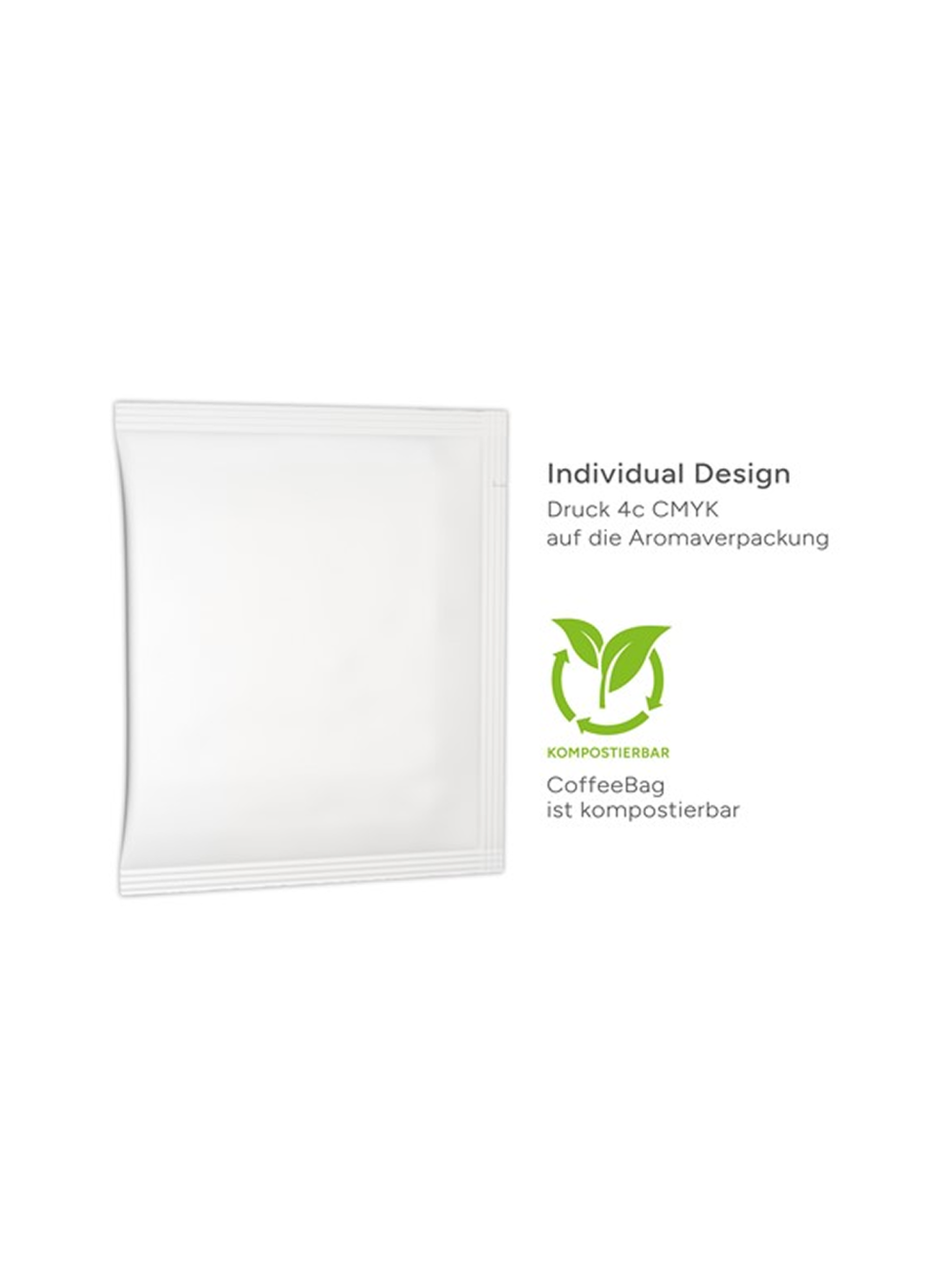 Sáček pro přípravu fair trade filtrované kávy na cestách