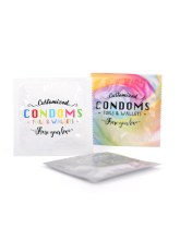 Kondom Pasante Naturelle v obalu s vlastním designem